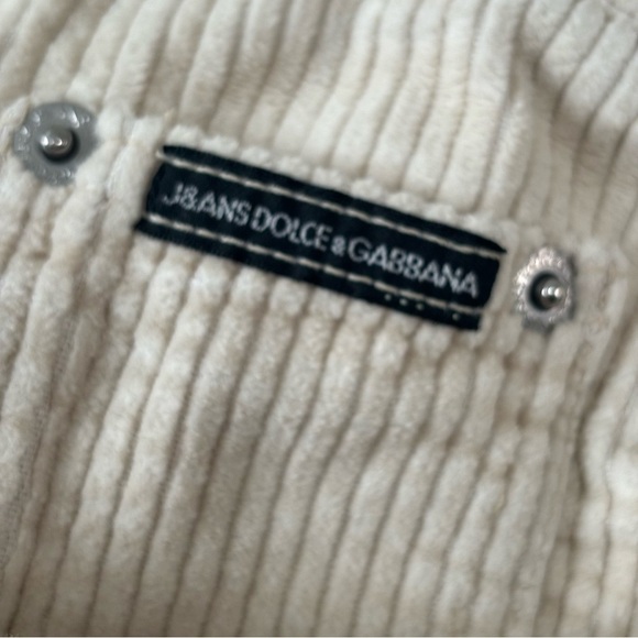 Dolce & Gabbana J&ans corduroy button fly pants Size 30 - Picture 6 of 14